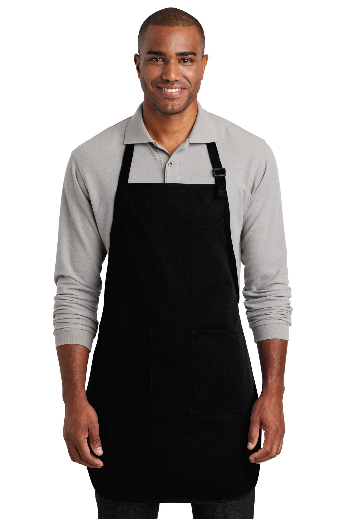 Port Authority  ®  Full-Length Two-Pocket Bib Apron. A600