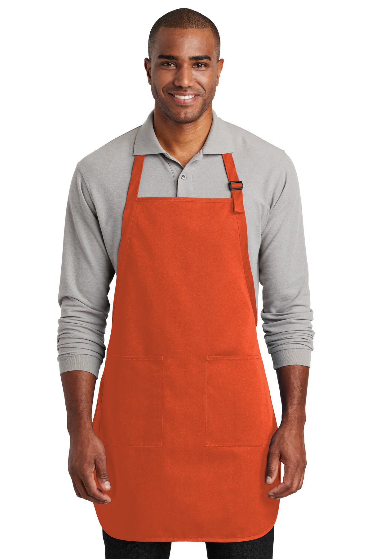 Port Authority  ®  Full-Length Two-Pocket Bib Apron. A600