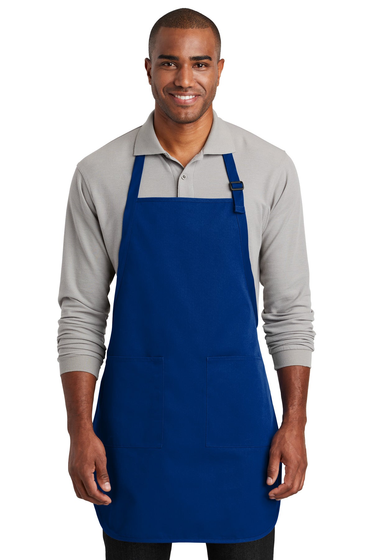 Port Authority  ®  Full-Length Two-Pocket Bib Apron. A600