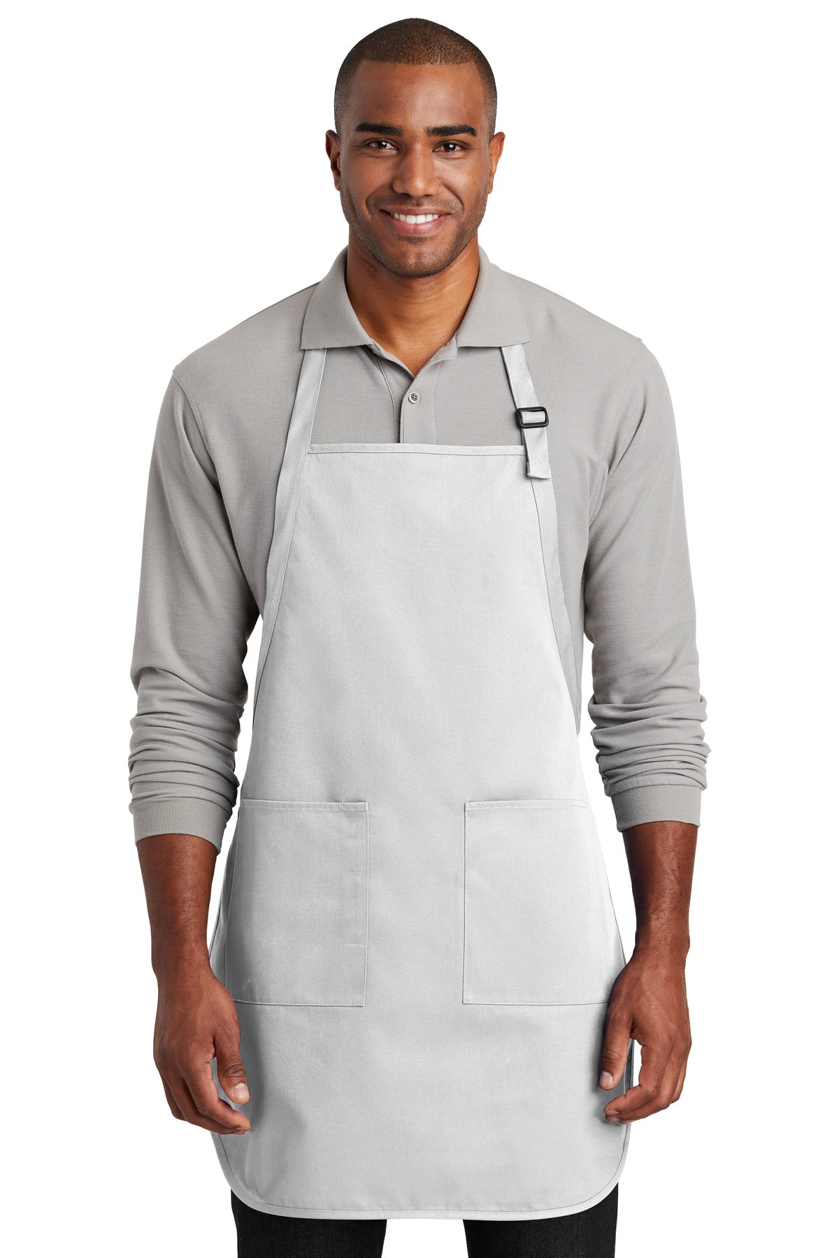 Port Authority  ®  Full-Length Two-Pocket Bib Apron. A600