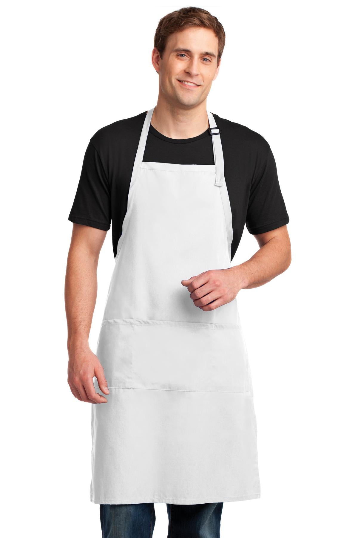 Port Authority ®  Easy Care Extra Long Bib Apron with Stain Release. A700