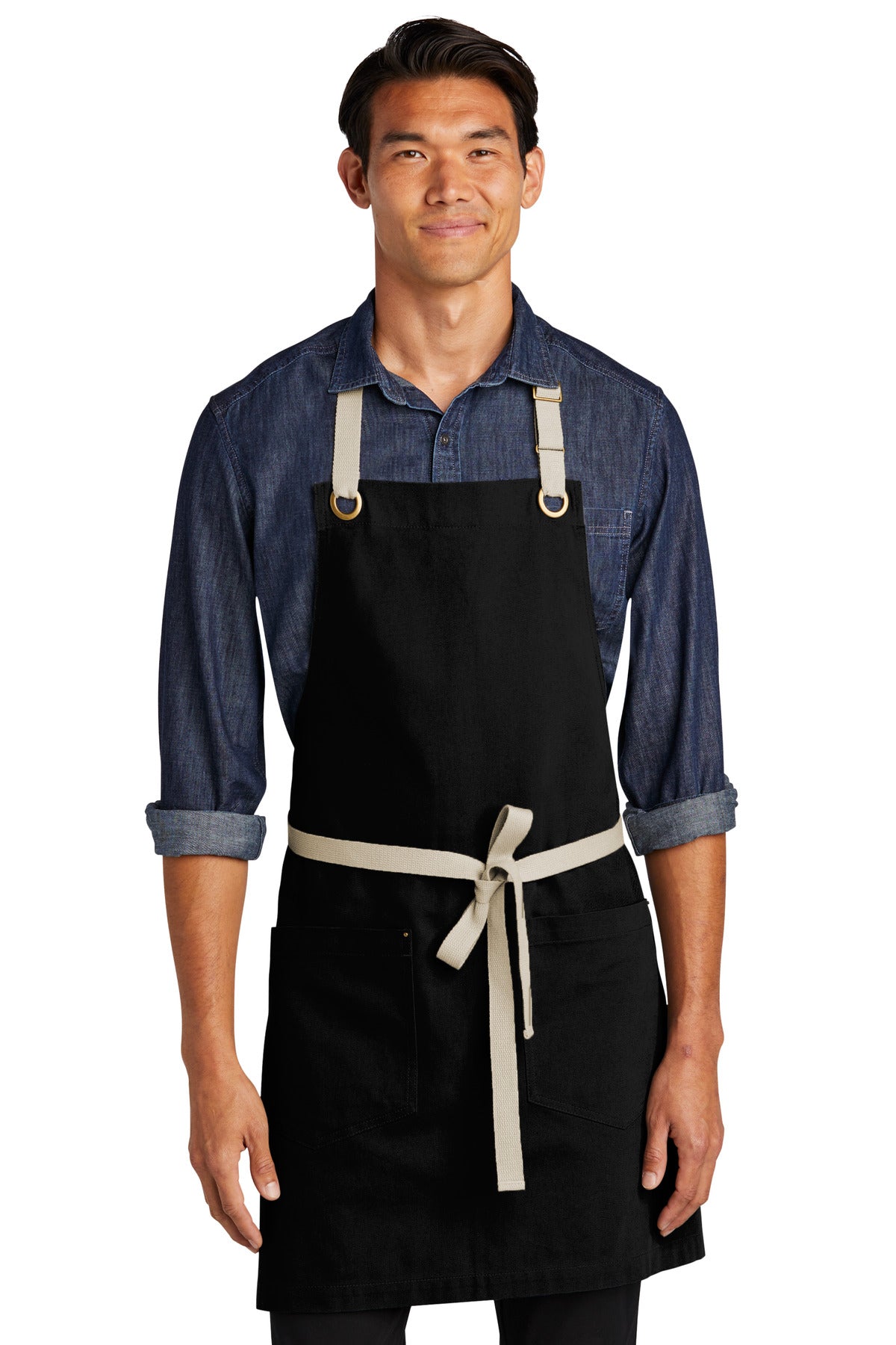 Port Authority ®  Canvas Full-Length Two-Pocket Apron A815