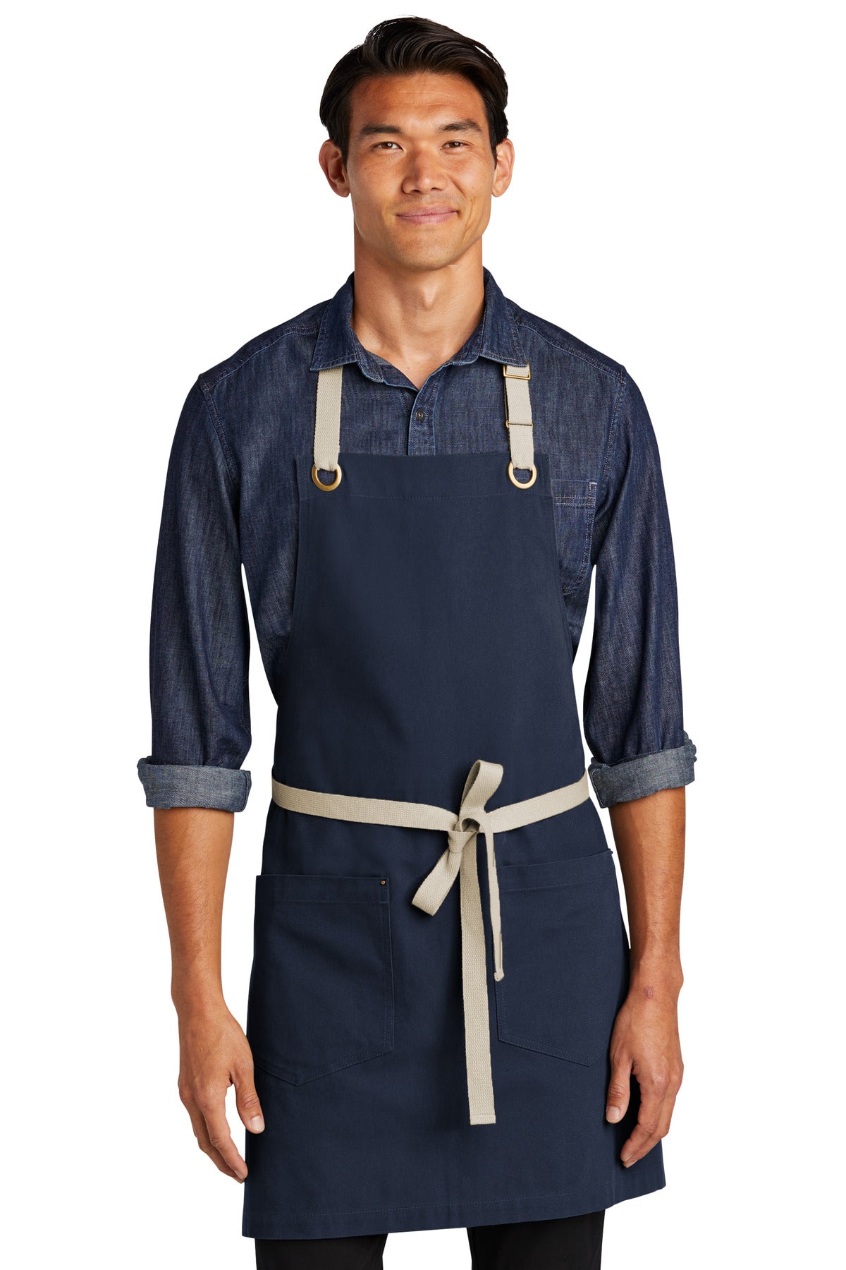 Port Authority ®  Canvas Full-Length Two-Pocket Apron A815