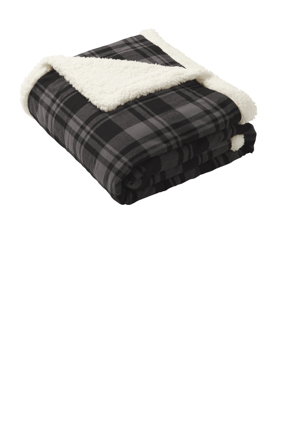 Port Authority  ®  Flannel Sherpa Blanket. BP43