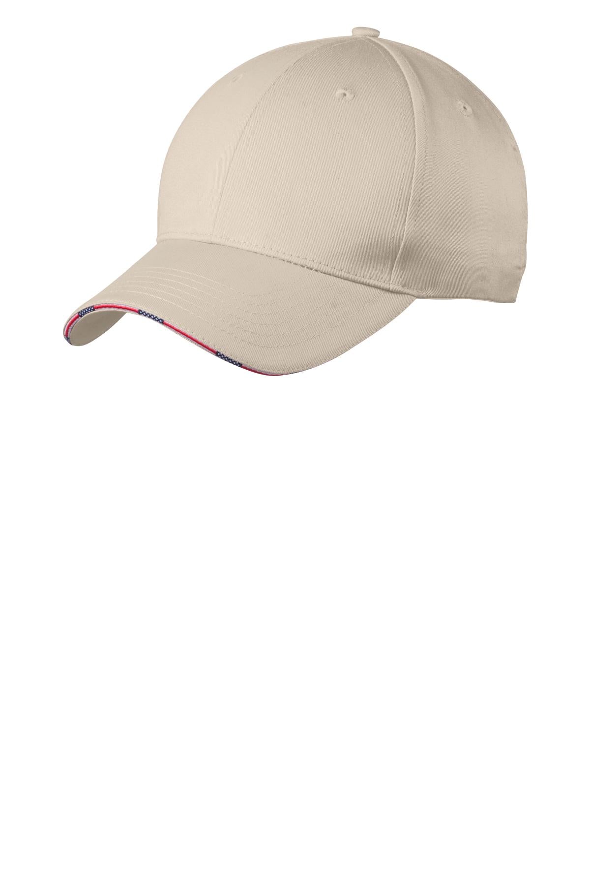 Port Authority ®  Americana Flag Sandwich Cap. C829