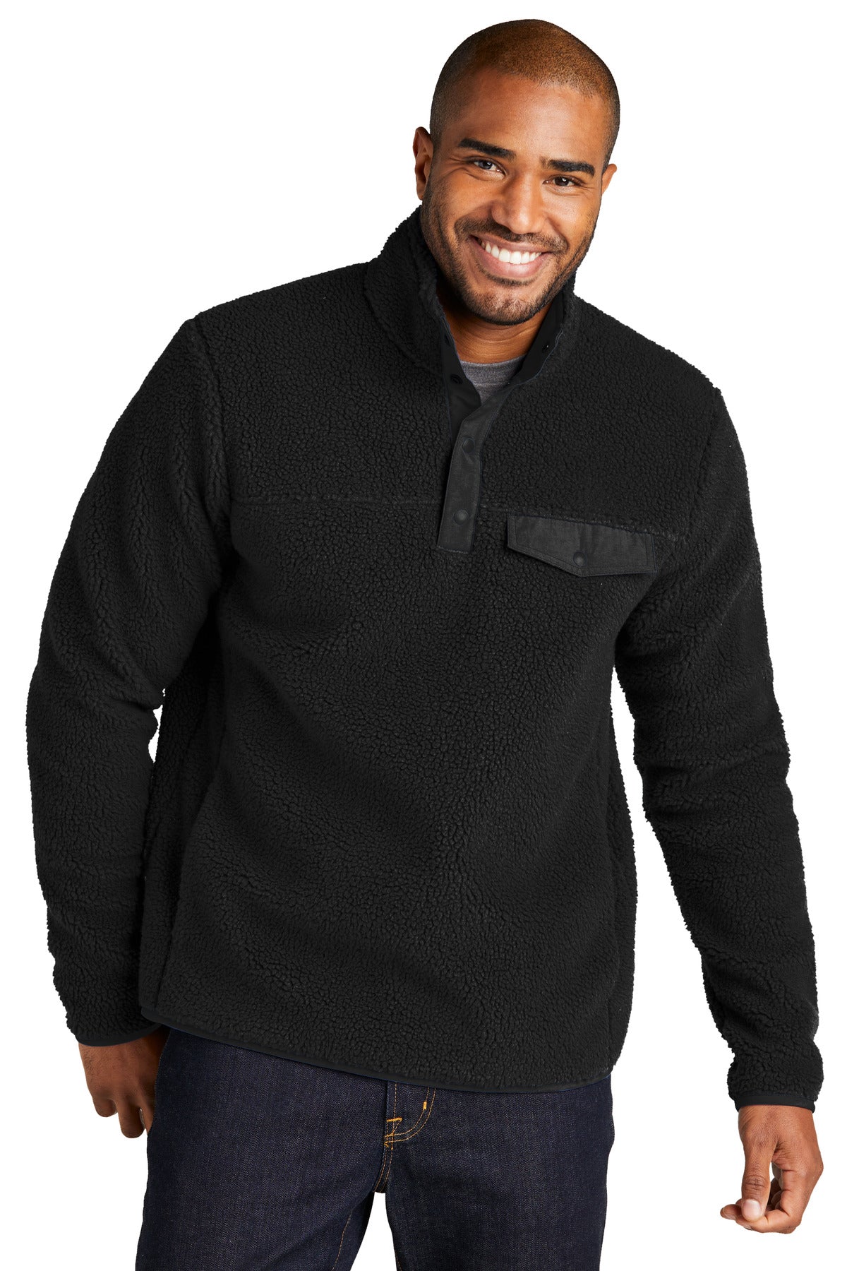 Port Authority ®  Camp Fleece Snap Pullover F140