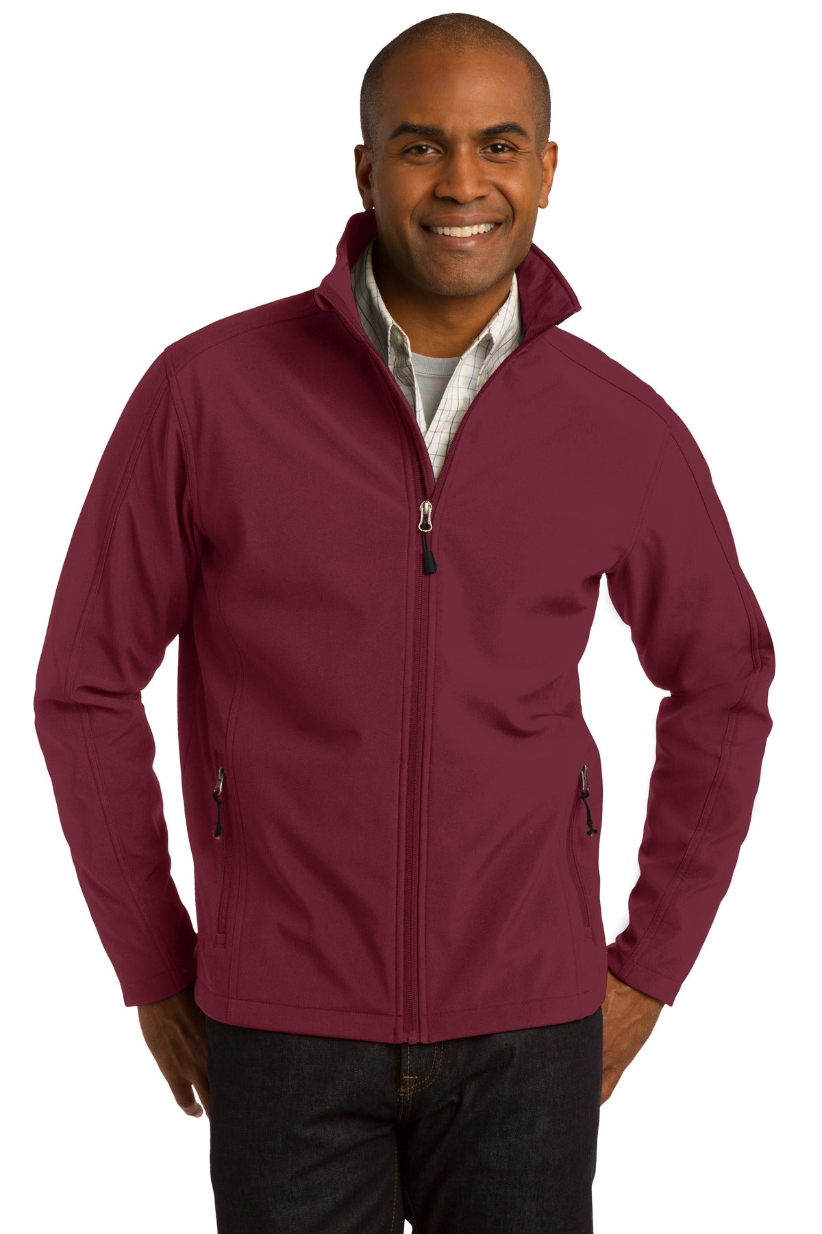 Port Authority ®  Core Soft Shell Jacket. J317 - Maroon