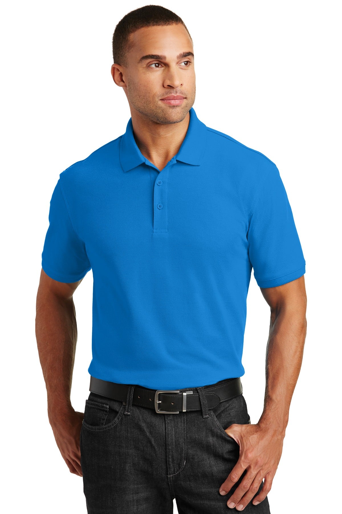 Port Authority ®  Core Classic Pique Polo. K100 - Coastal Blue