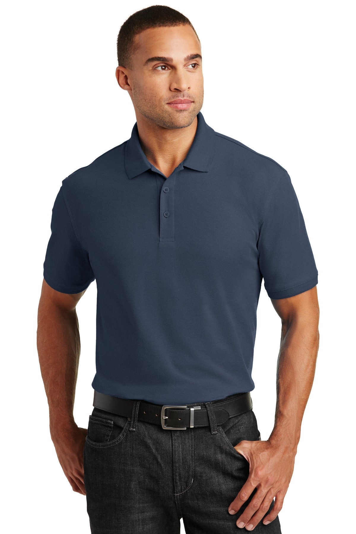 Port Authority ®  Core Classic Pique Polo. K100 - River Blue Navy