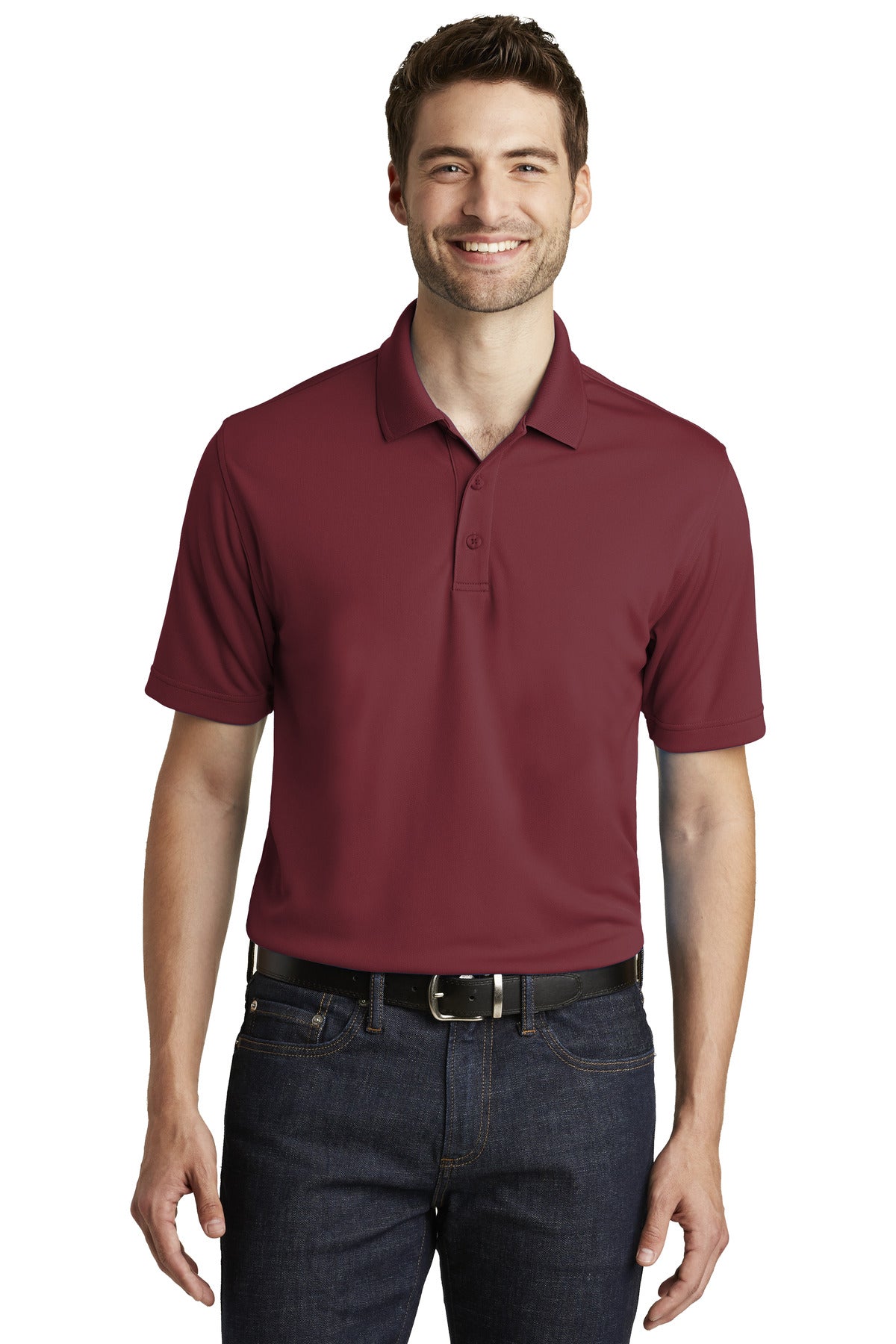 Port Authority ®  Dry Zone ®  UV Micro-Mesh Polo. K110 - Burgundy