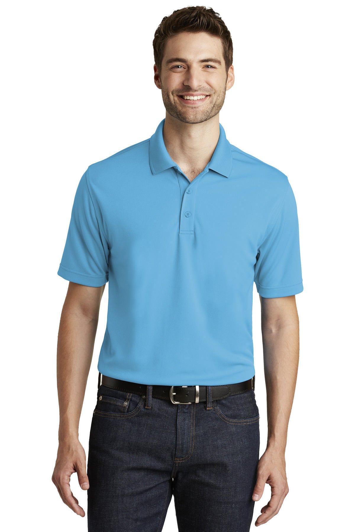 Port Authority ®  Dry Zone ®  UV Micro-Mesh Polo. K110 - Carolina Blue