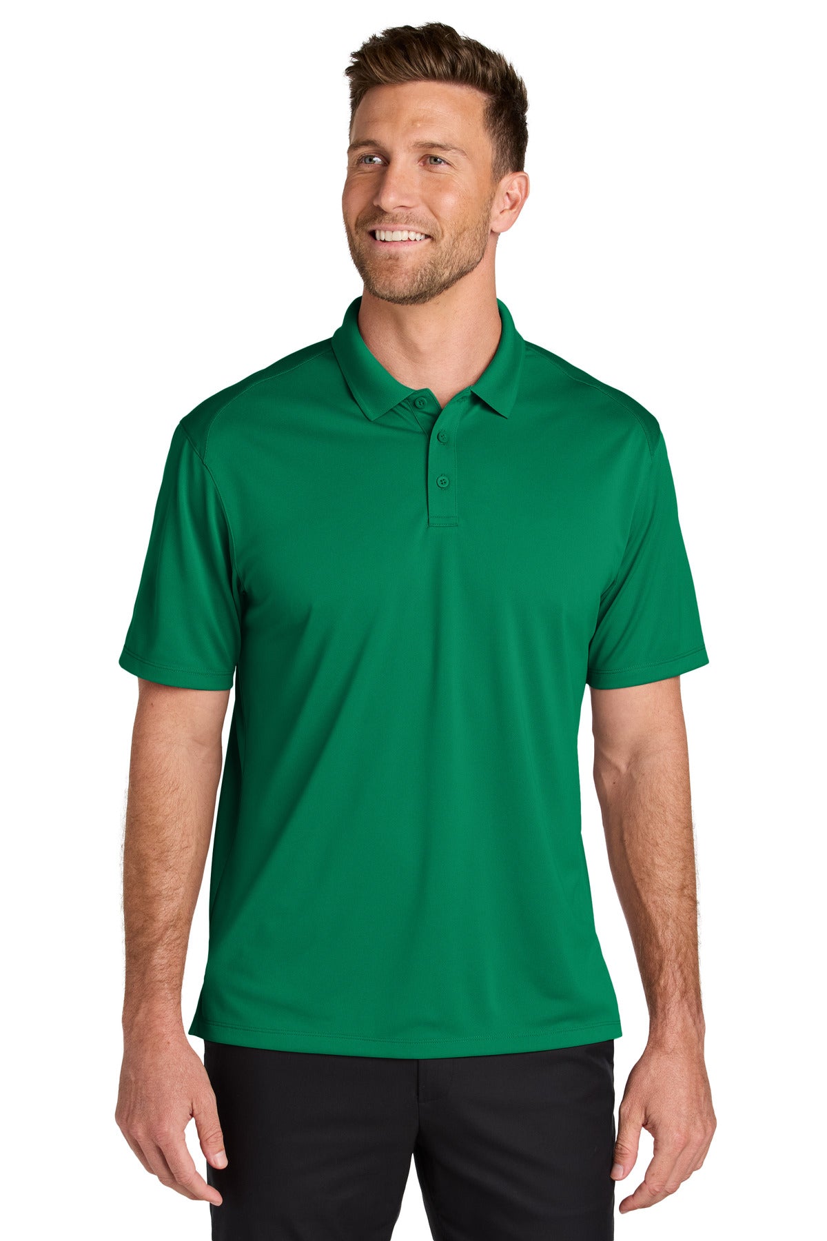 Port Authority ®  Wearever Performance Pique Polo K240 - Bright Kelly Green