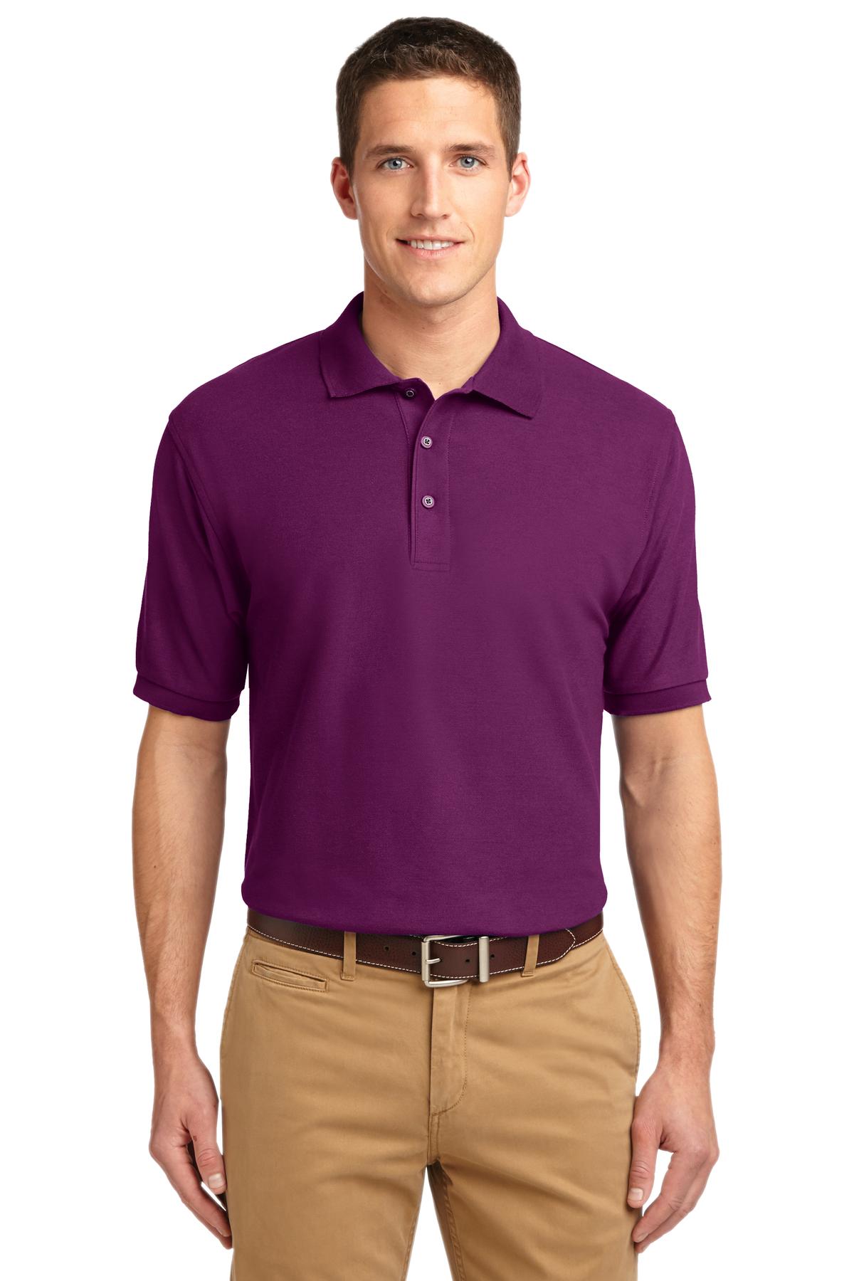 Port Authority ®  Silk Touch™ Polo K500 - Deep Berry