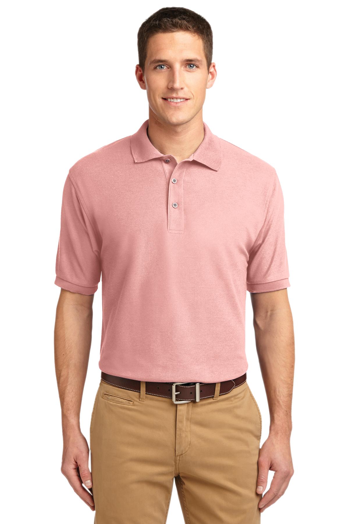 Port Authority ®  Extended Size Silk Touch™ Polo K500ES - Light Pink