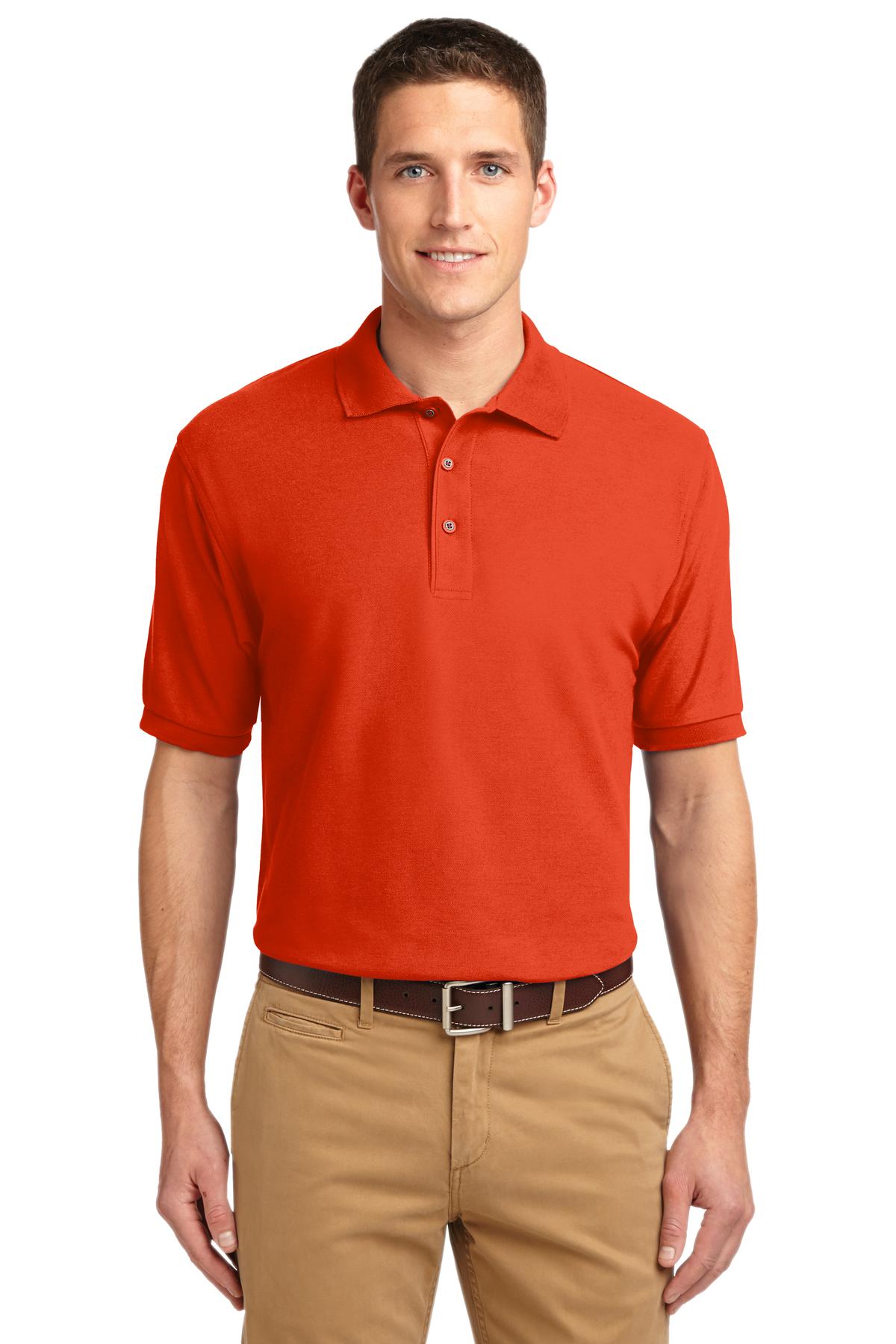 Port Authority ®  Extended Size Silk Touch™ Polo K500ES - Orange