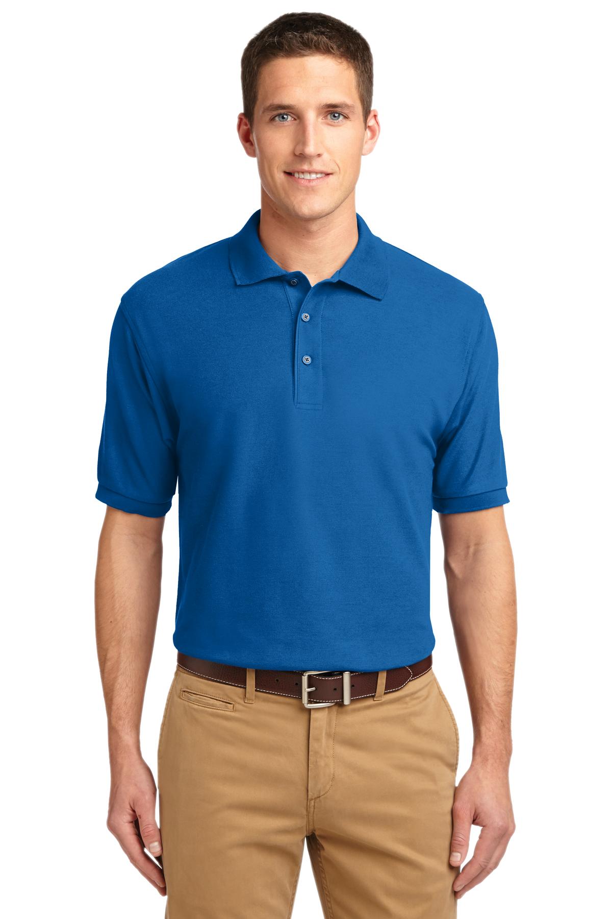 Port Authority ®  Extended Size Silk Touch™ Polo K500ES - Strong Blue