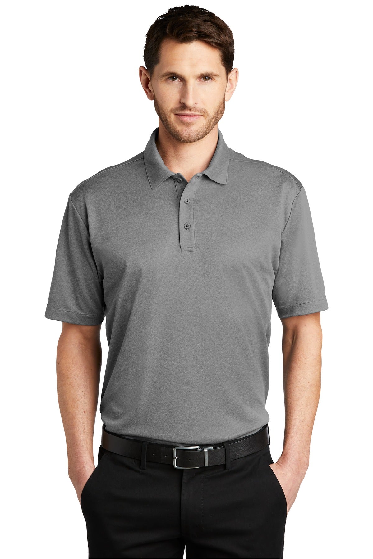 Port Authority  ®  Heathered Silk Touch  ™  Performance Polo. K542