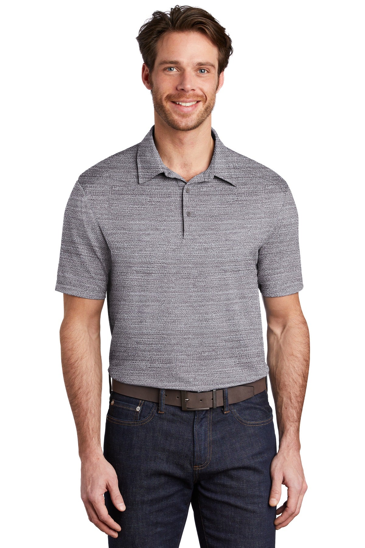 Port Authority  ®  Stretch Heather Polo K583