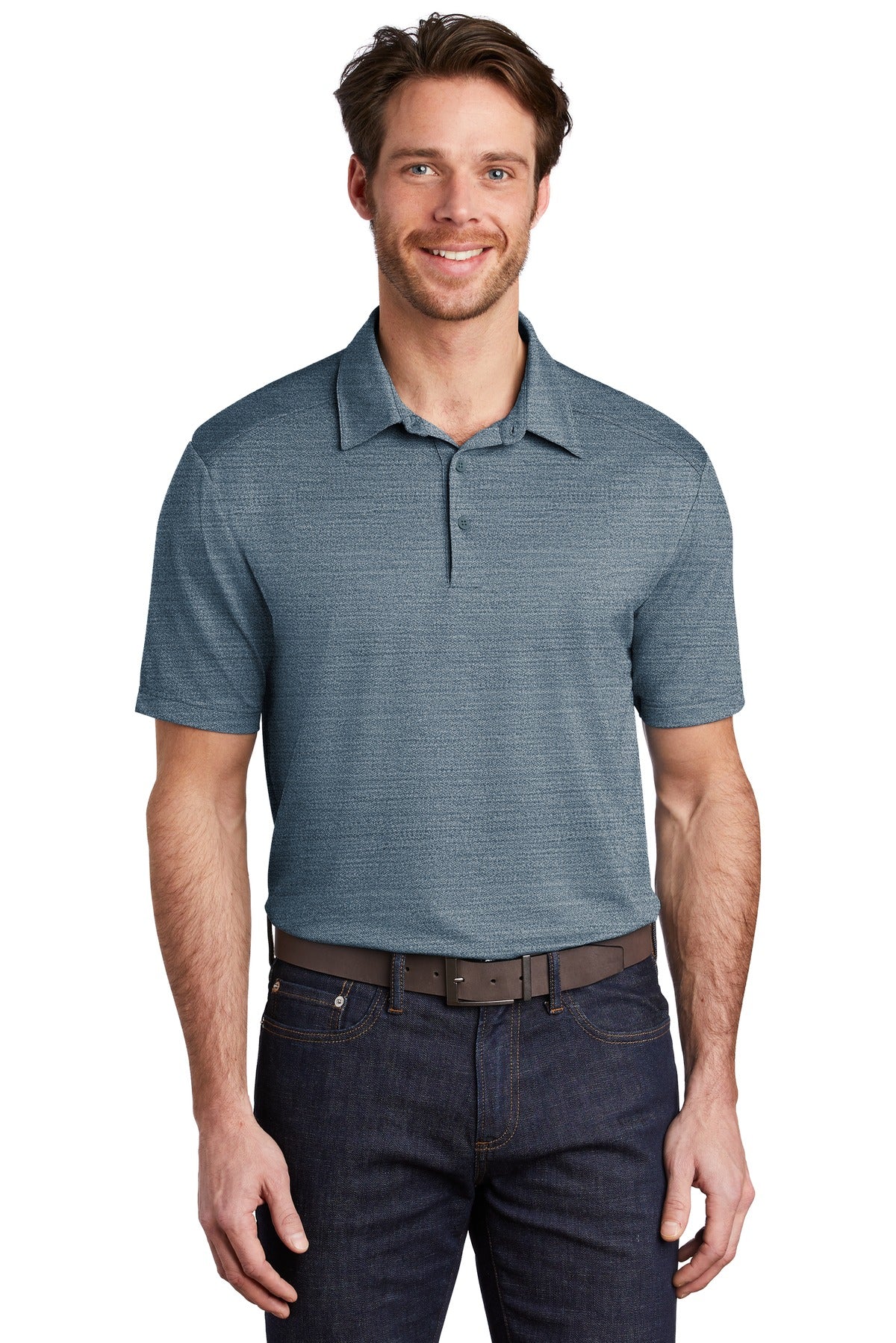 Port Authority  ®  Stretch Heather Polo K583