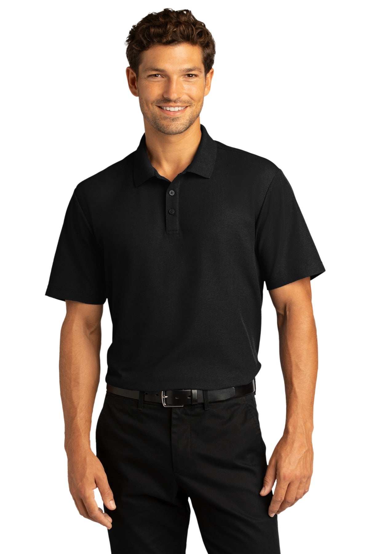 Port Authority  ®  SuperPro React  ™  Polo. K810 - Deep Black