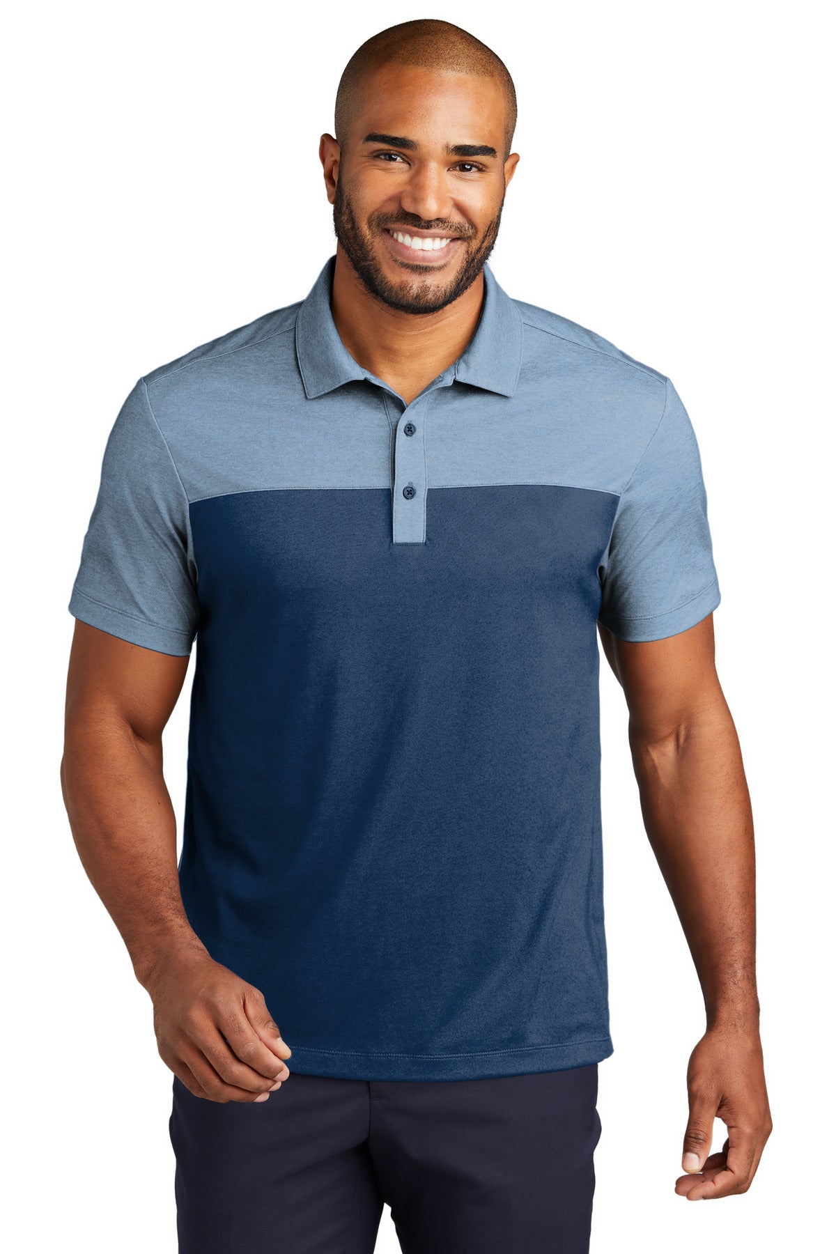 Port Authority ®  Fine Pique Blend Blocked Polo K831