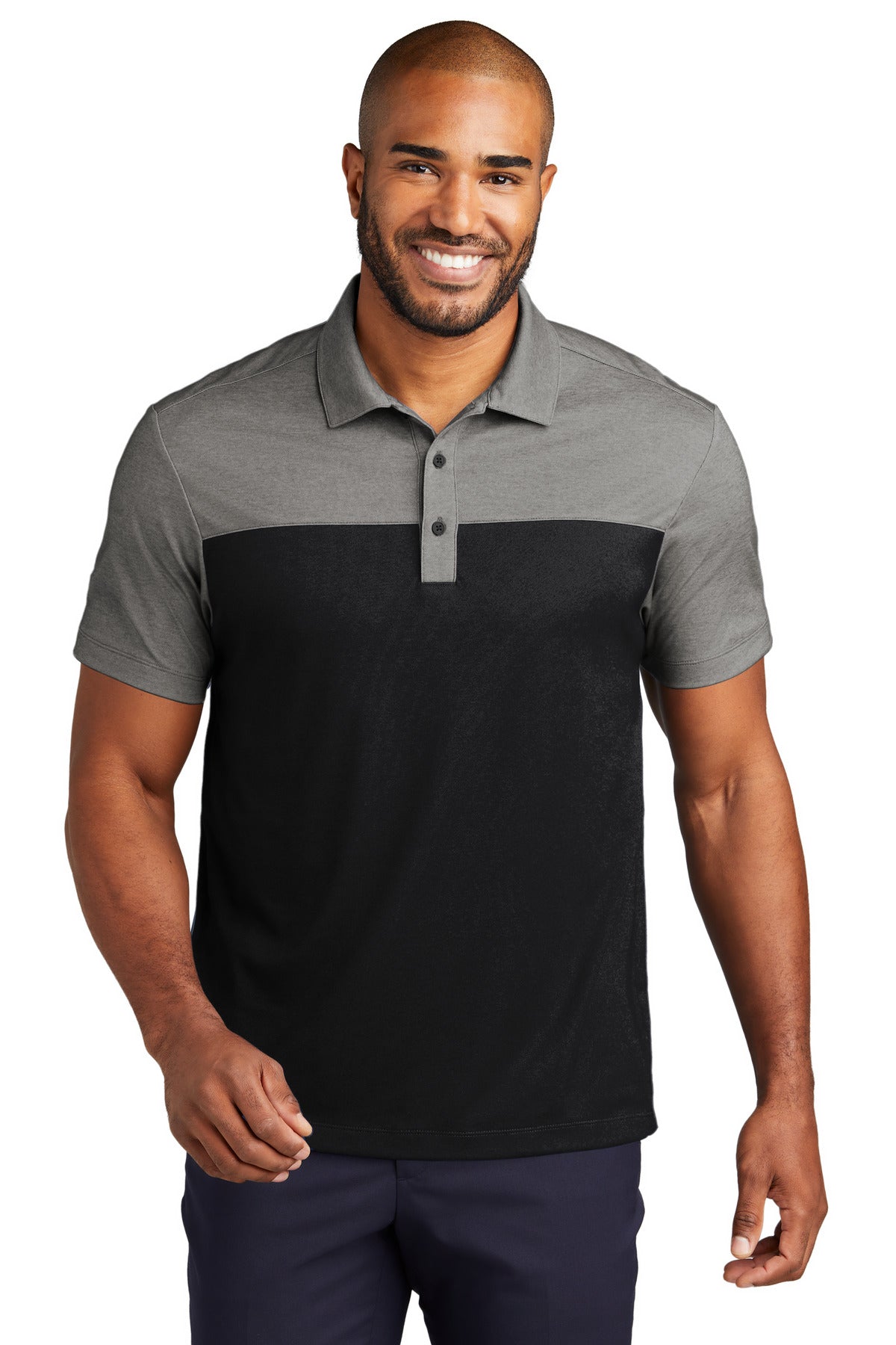 Port Authority ®  Fine Pique Blend Blocked Polo K831