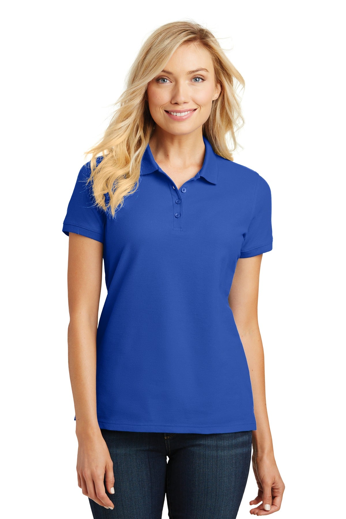 Port Authority ®  Women's Core Classic Pique Polo. L100 - True Royal