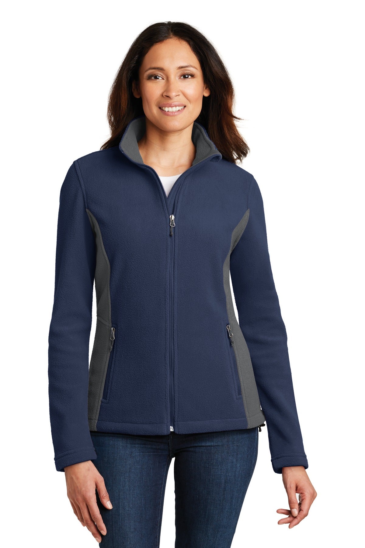 Port Authority ®  Women's Colorblock Value Fleece Jacket. L216