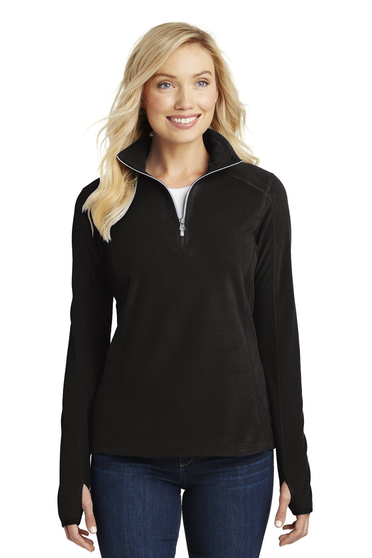 Port Authority ®  Women's Microfleece 1/2-Zip Pullover. L224