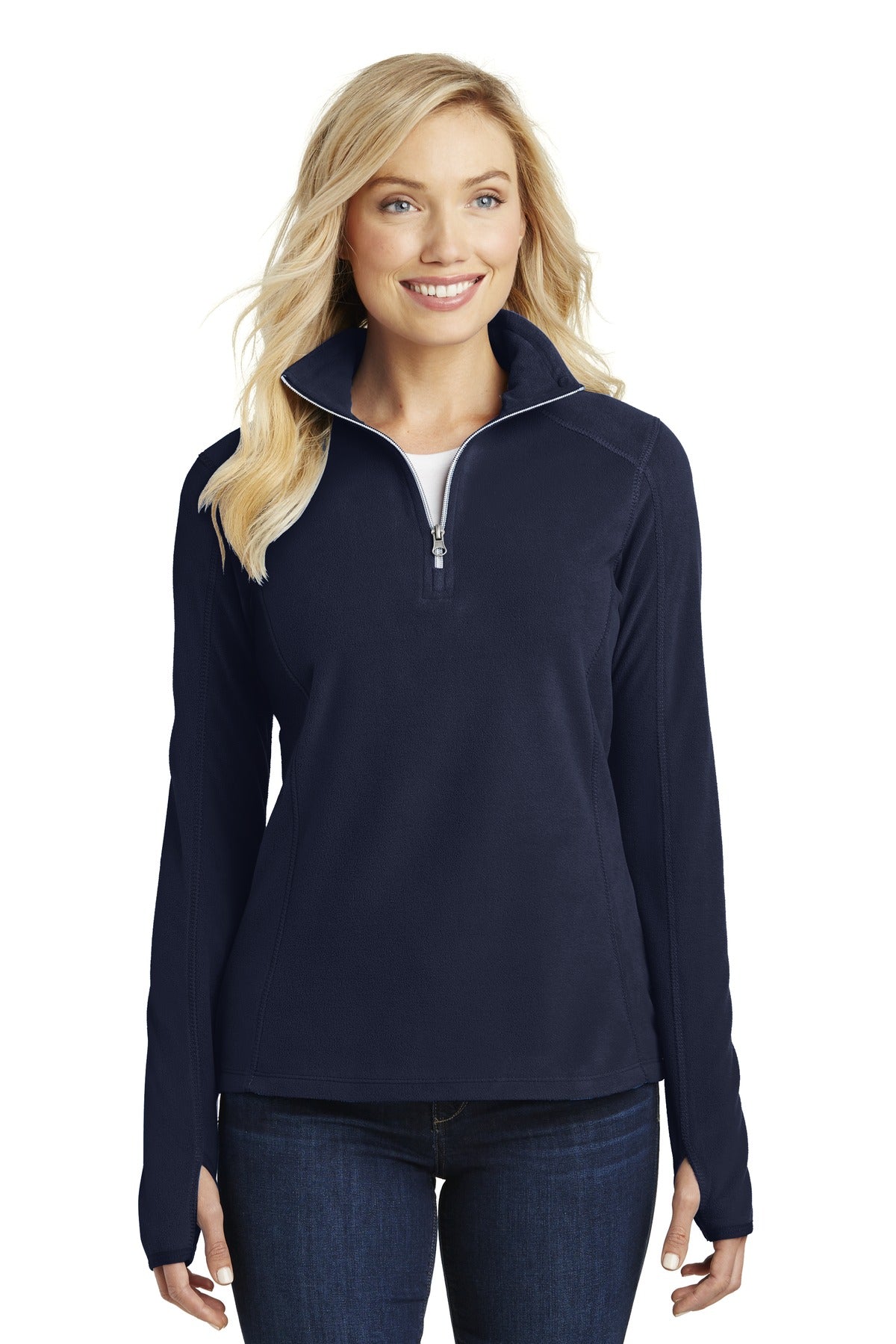 Port Authority ®  Women's Microfleece 1/2-Zip Pullover. L224