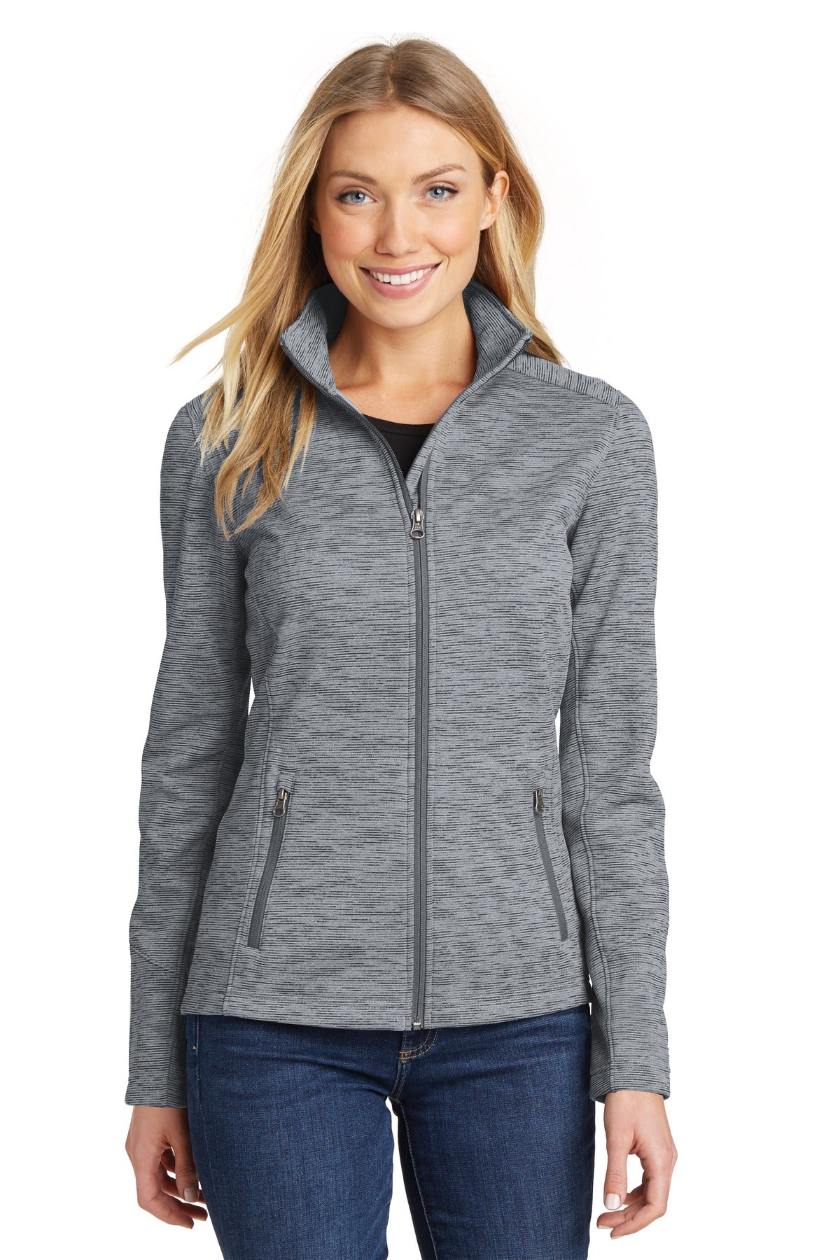 Port Authority ®  Women's Digi Stripe Fleece Jacket. L231