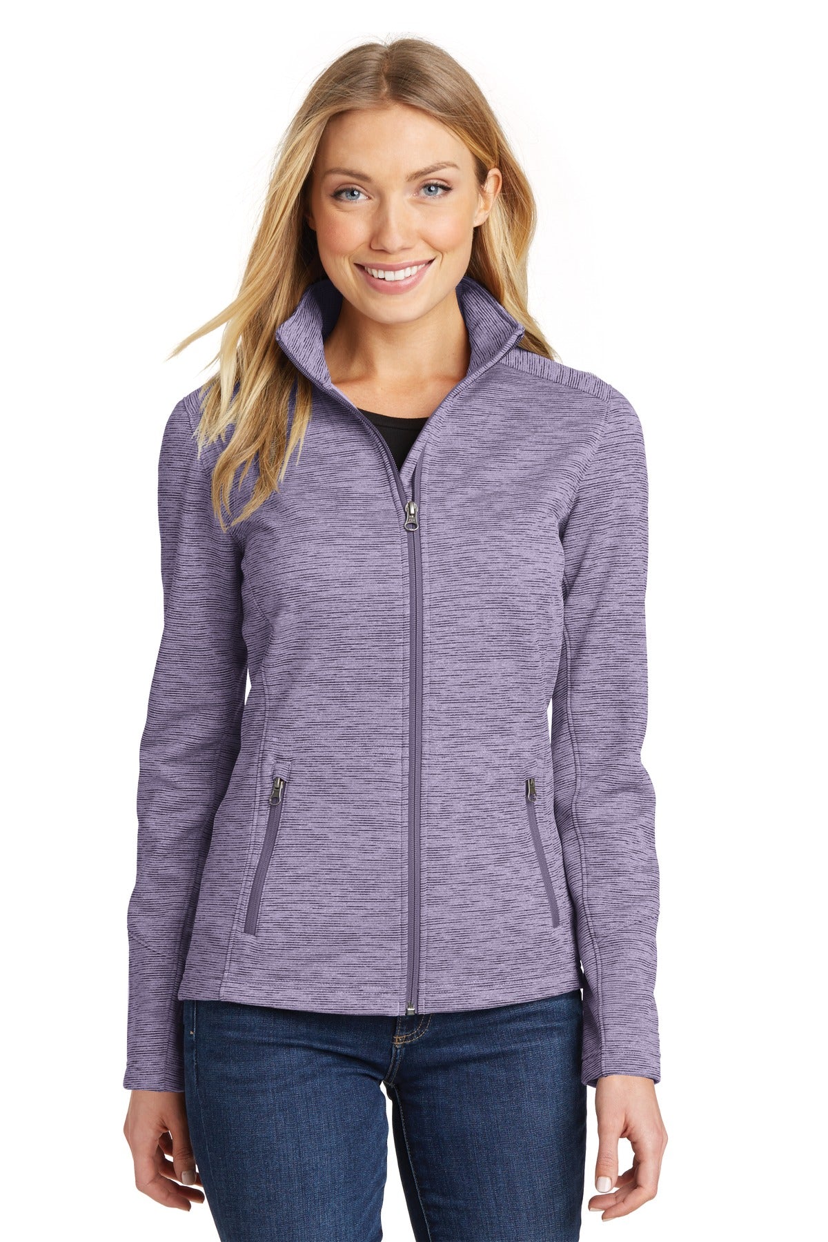 Port Authority ®  Women's Digi Stripe Fleece Jacket. L231