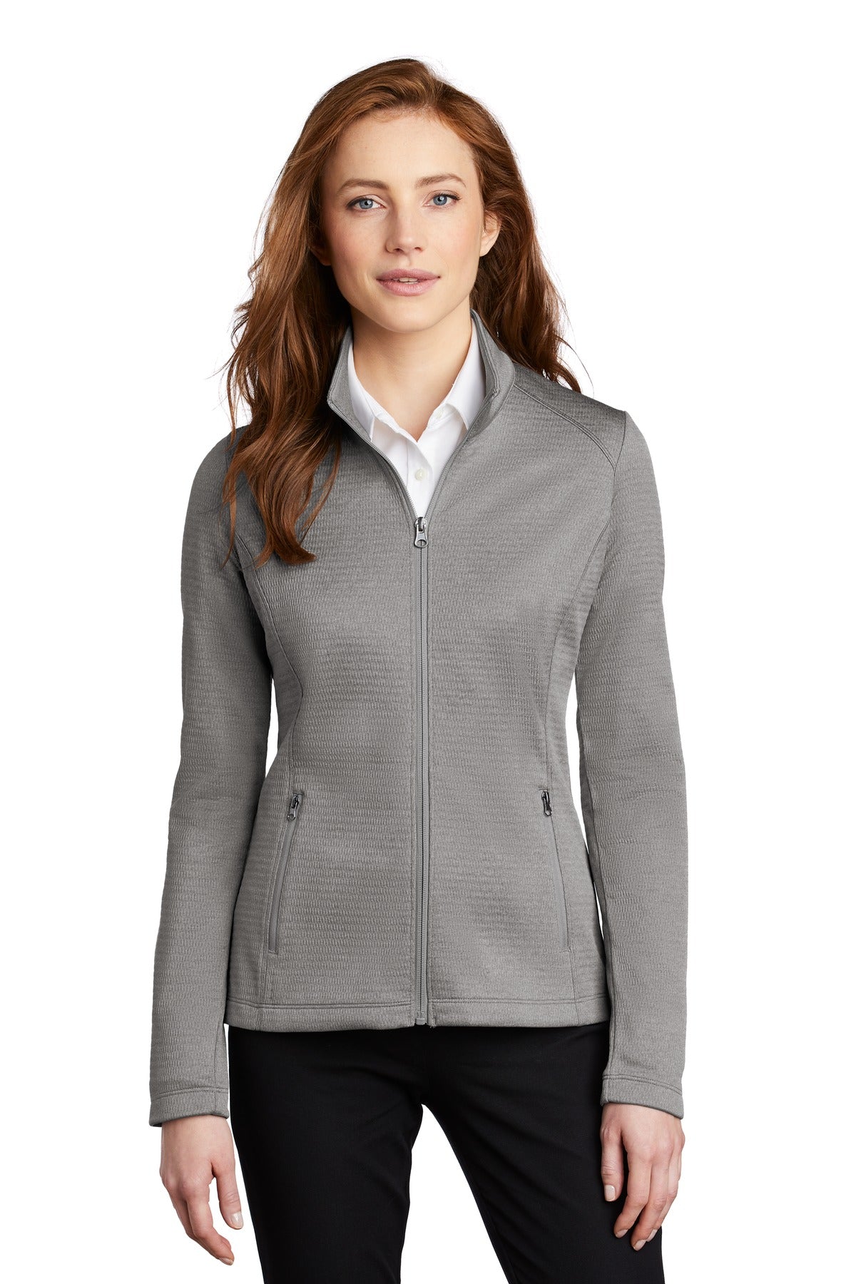 Port Authority  ®  Women's Diamond Heather Fleece Full-Zip Jacket L249