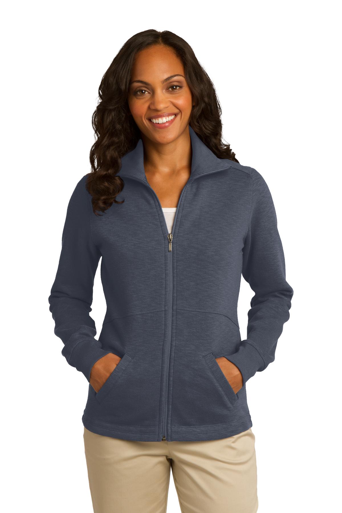 Port Authority ®  Women's Slub Fleece Full-Zip Jacket. L293