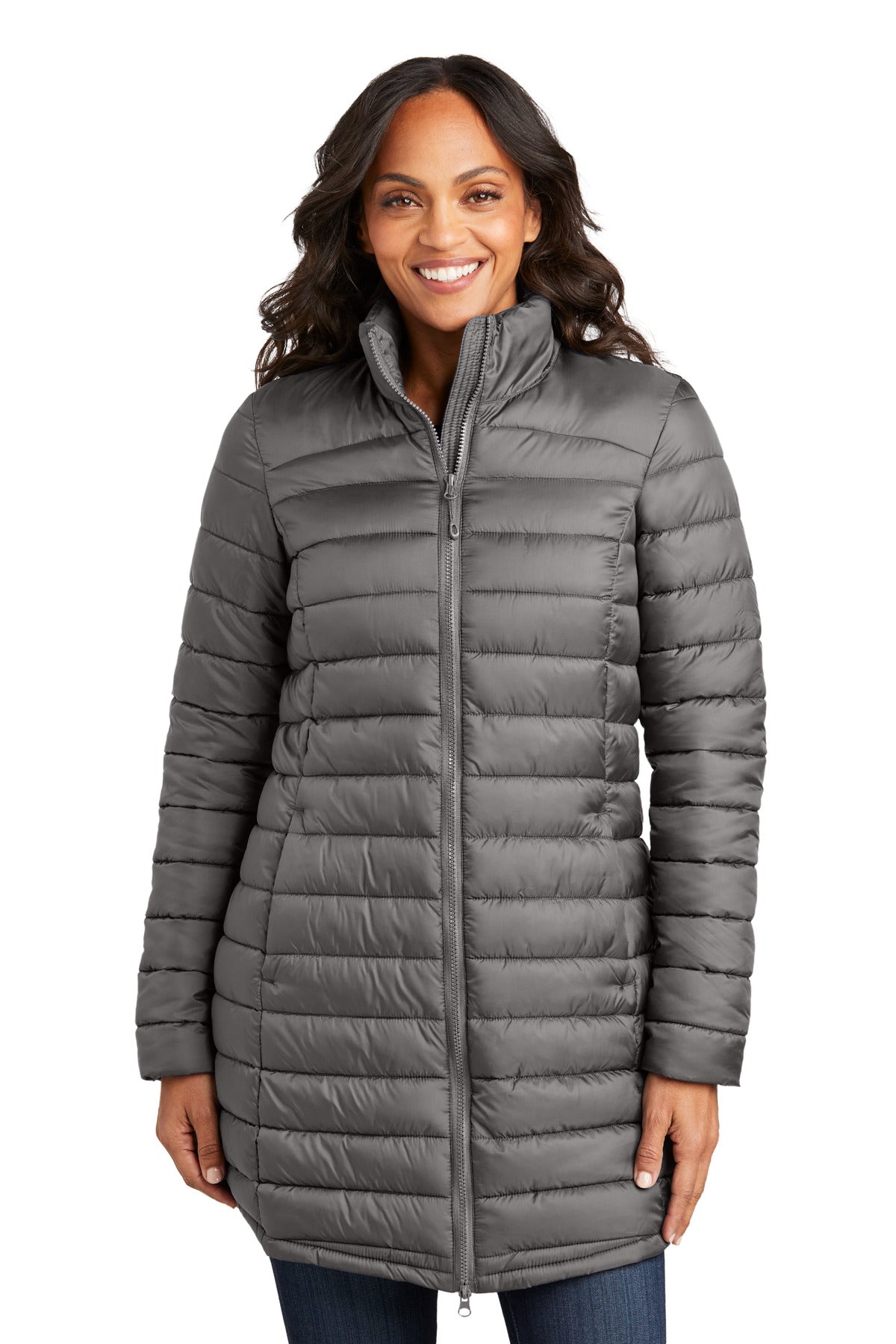 Port Authority ®  Women's Horizon Puffy Long Jacket L365