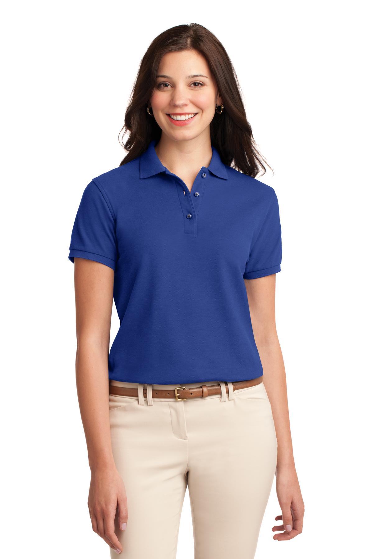 Port Authority ®  Women's Silk Touch™ Polo.  L500 - Royal