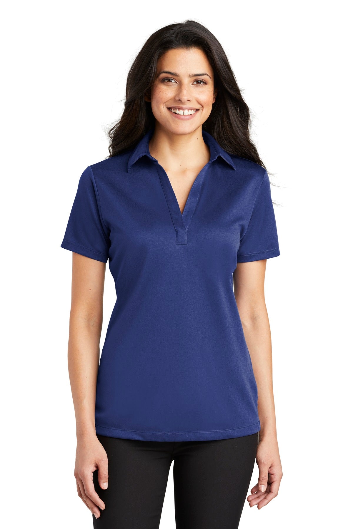 Port Authority ®  Women's Silk Touch™ Performance Polo. L540 - Royal