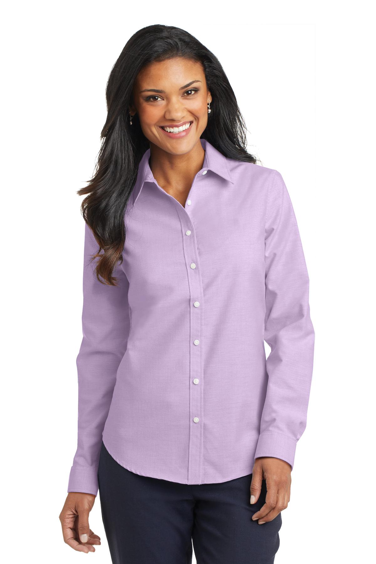 Port Authority ®  Women's SuperPro ™  Oxford Shirt. L658