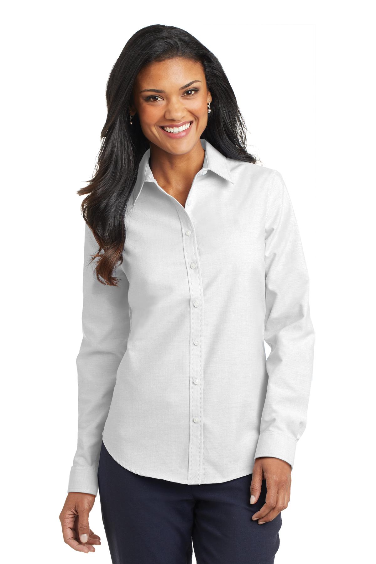 Port Authority ®  Women's SuperPro ™  Oxford Shirt. L658