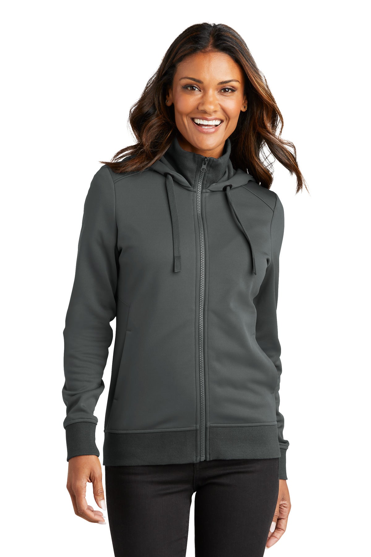 Port Authority ®  Women's Smooth Fleece Hooded Jacket L814