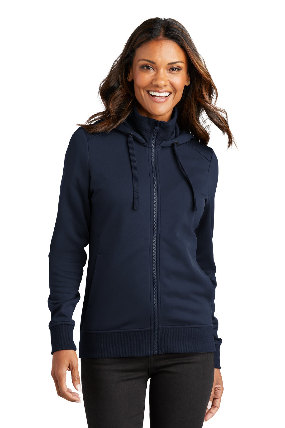 Port Authority ®  Women's Smooth Fleece Hooded Jacket L814