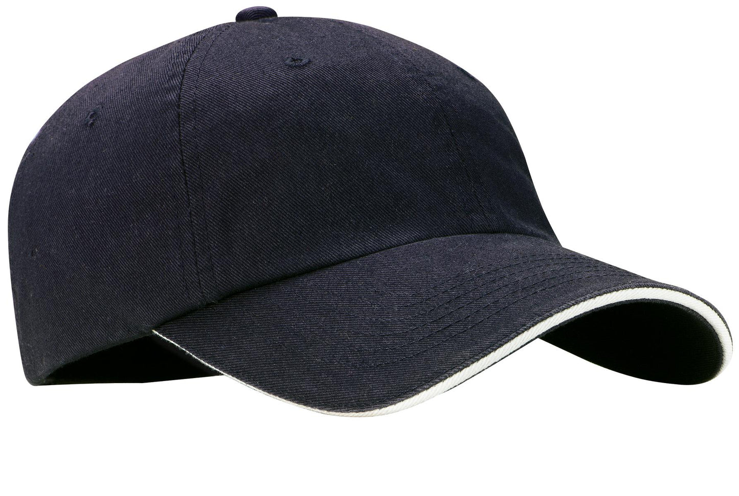 Port Authority ®  Sandwich Bill Cap with Striped Closure.  C830