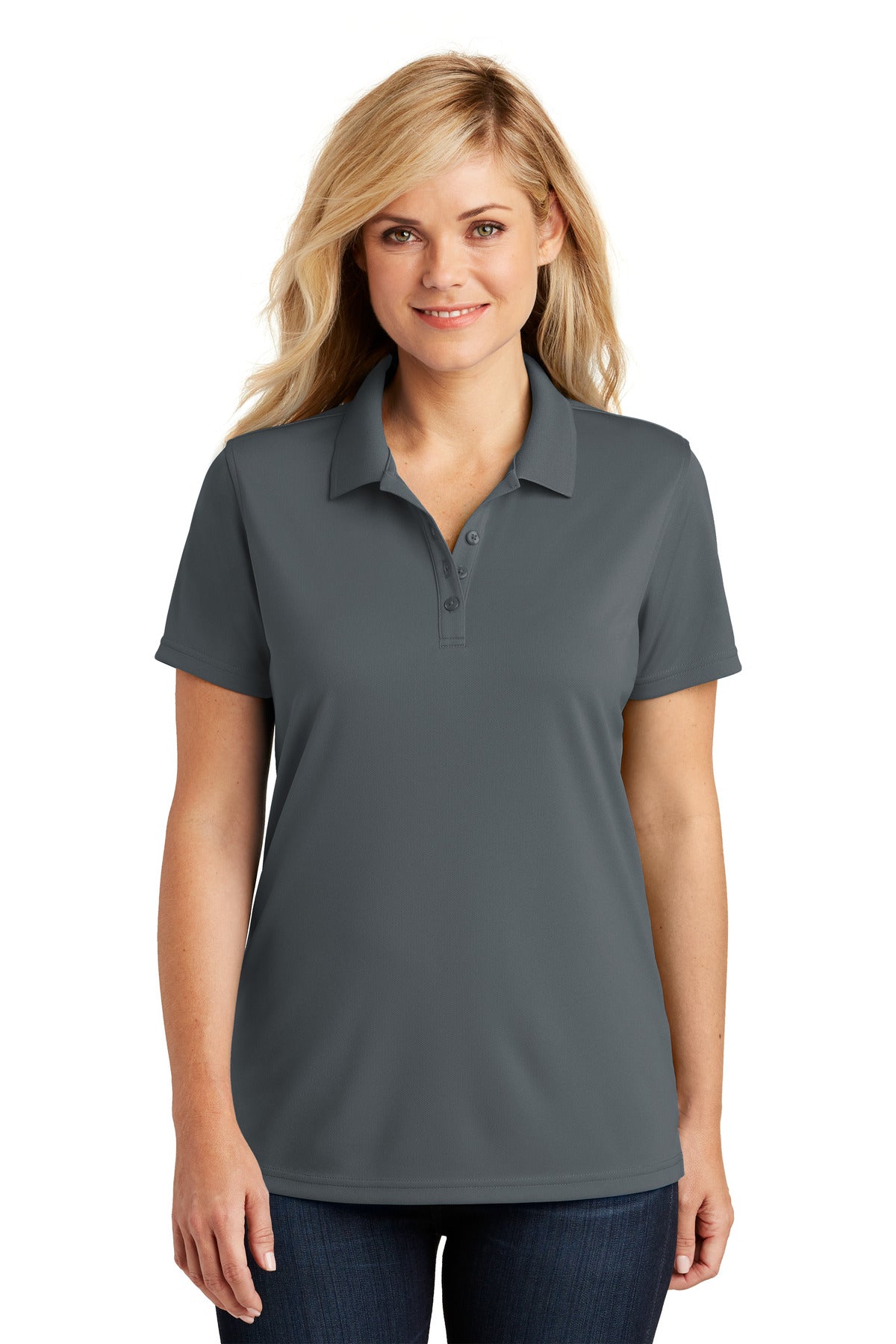 Port Authority ®  Women's Dry Zone ®  UV Micro-Mesh Polo. LK110 - Graphite