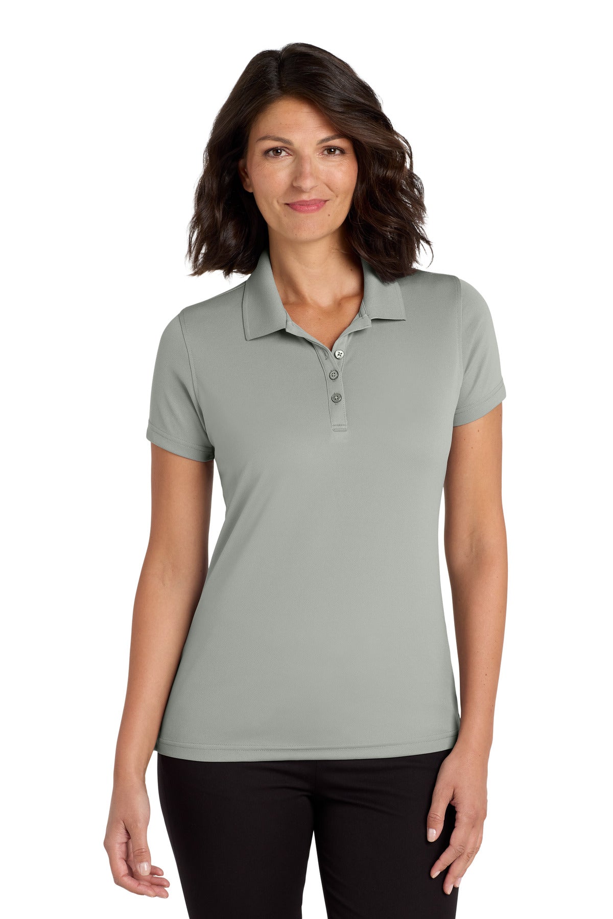 Port Authority ®  Women's Dry Zone ®  UV Micro-Mesh Polo. LK110 - Gusty Grey