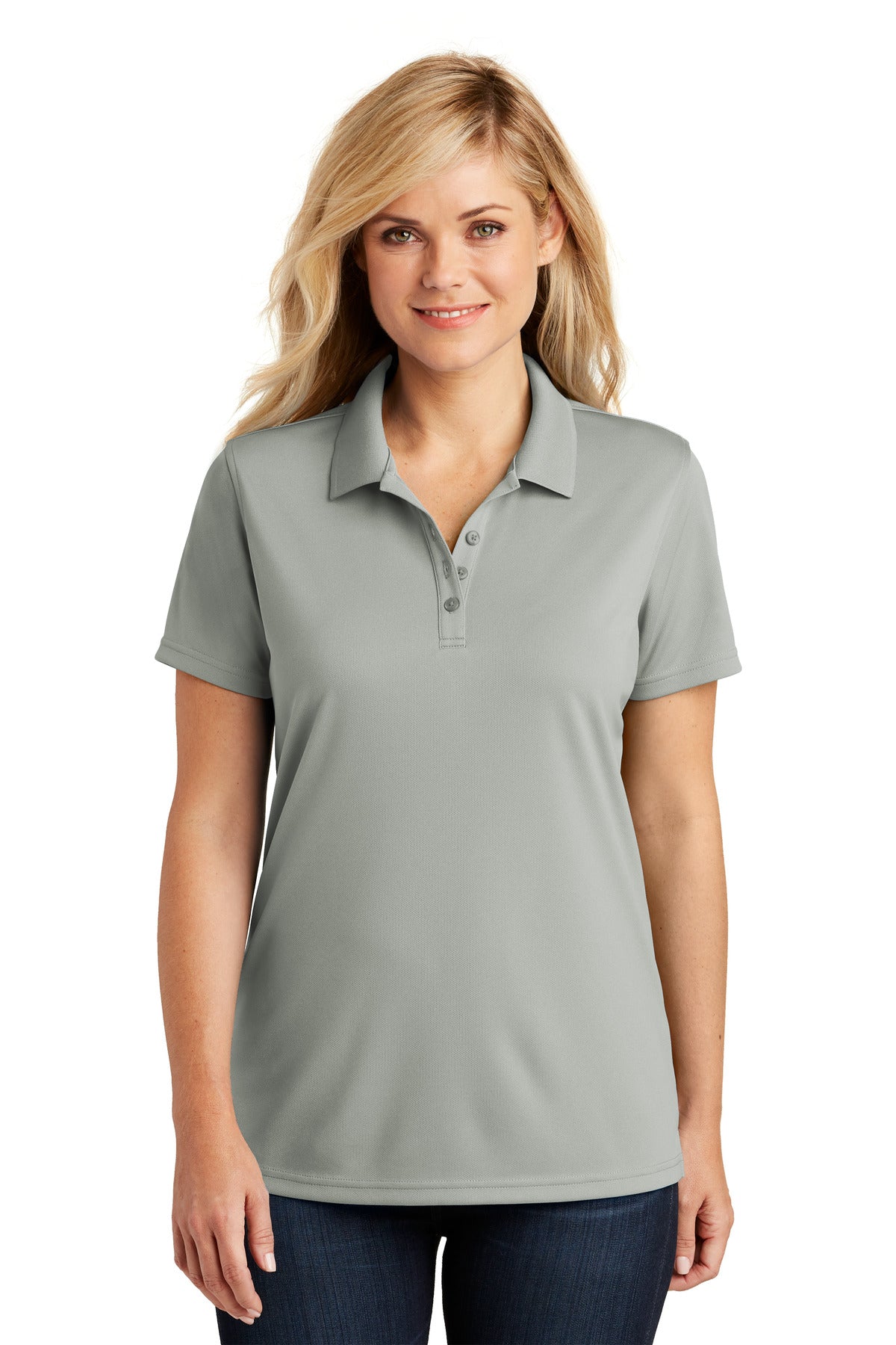 Port Authority ®  Women's Dry Zone ®  UV Micro-Mesh Polo. LK110 - Gusty Grey