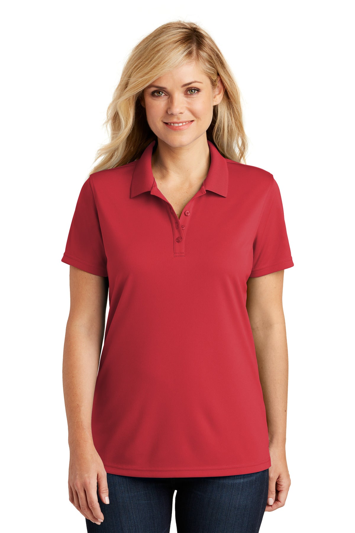 Port Authority ®  Women's Dry Zone ®  UV Micro-Mesh Polo. LK110 - Rich Red