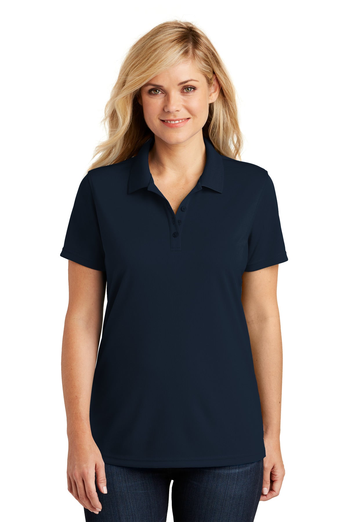 Port Authority ®  Women's Dry Zone ®  UV Micro-Mesh Polo. LK110 - River Blue Navy