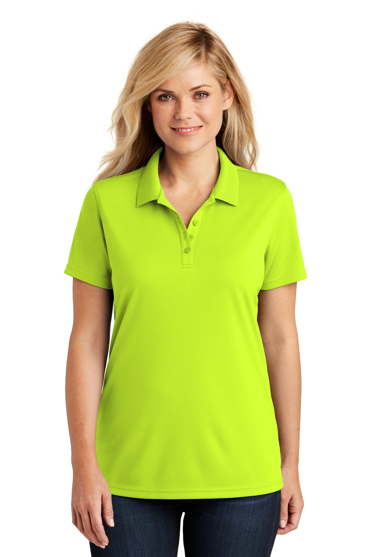 Port Authority ®  Women's Dry Zone ®  UV Micro-Mesh Polo. LK110 - Safety Yellow