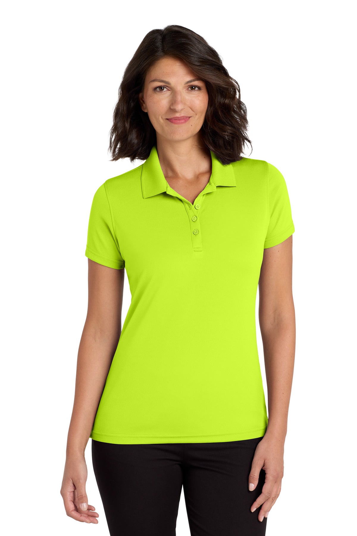 Port Authority ®  Women's Dry Zone ®  UV Micro-Mesh Polo. LK110 - Safety Yellow