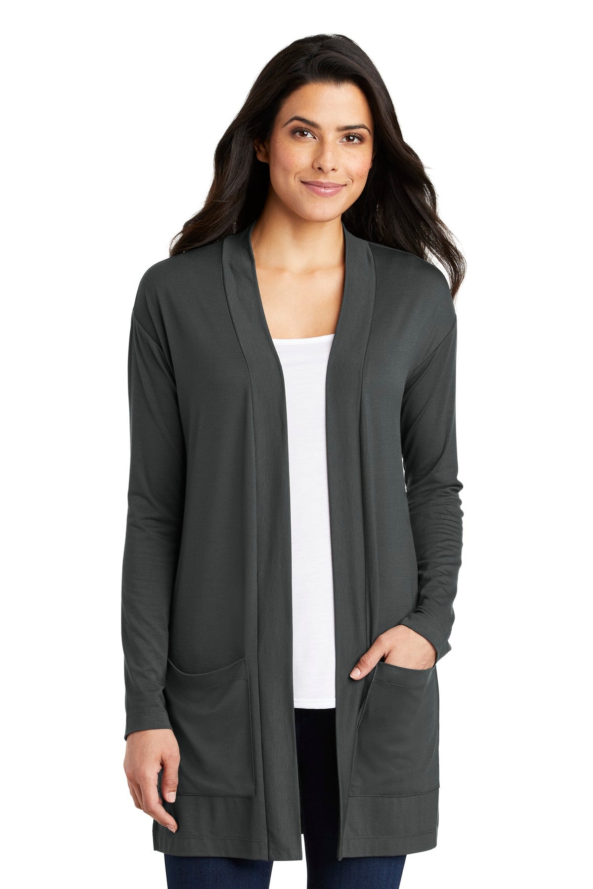 Port Authority  ®  Women's Concept Long Pocket Cardigan . LK5434